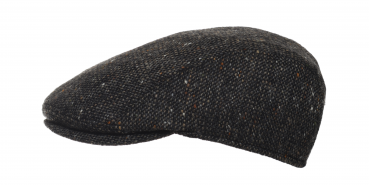 Göttmann Flatcap Jackson-K Tweed schwarz/grau